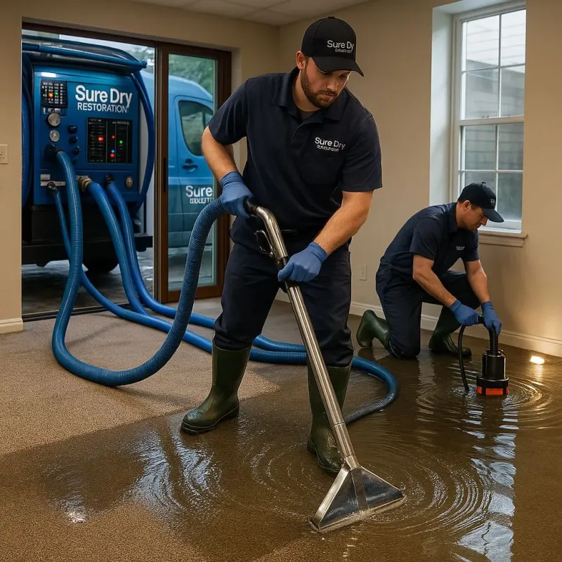 Water Extraction and Removal process in Jacksonville, IL